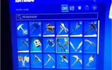 Conta fortnite com salve o mundo e skins antigas