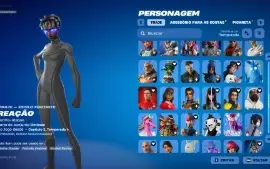 Conta Fortnite 150+ Skins | Passes Antigos | Pronta Pra Joga
