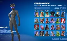 Conta Fortnite 150+ Skins | Passes Antigos | Pronta Pra Joga