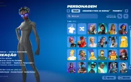Conta Fortnite 150+ Skins | Passes Antigos | Pronta Pra Joga