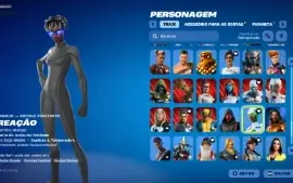 Conta Fortnite 150+ Skins | Passes Antigos | Pronta Pra Joga