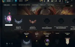 Prata 4 com 55 Champs e 18 Skins + 1 Fragmento
