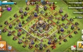 Vila Clash Of Clans CV11