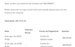 Conta 3500 R$ gastos com pack do champions e arcane + MUITAS