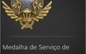Conta de CS:GO com prime, 2 medalhas...