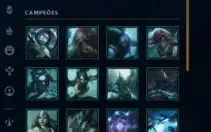 Conta League of Legends Full Acesso - 27 Champs e 21 Skins
