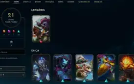 Conta League of Legends Full Acesso - 27 Champs e 21 Skins