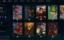 Conta League of Legends Full Acesso - 27 Champs e 21 Skins