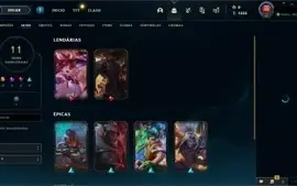 CONTA LEAGUE OF LEGENDS DIAMANTE 4