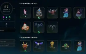 Conta Lol +1200 Skins