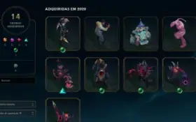 Conta Lol +1200 Skins