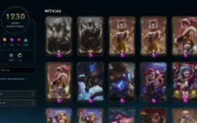Conta Lol +1200 Skins
