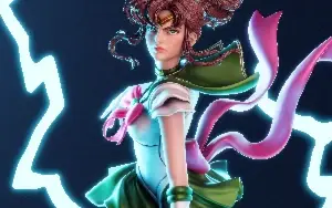 CA 3D Studios - Sailor Moon Makoto Kino stl