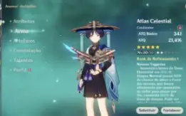 Andarinho+atlas celestial+cortador de grama+falcão+tighnari