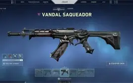 Conta valorant Plat 3, Pacote saqueadora + outras skins