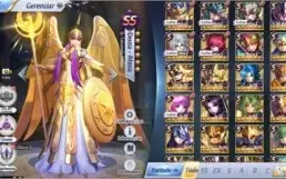 Conta LVL 60 Saint Seiya Awakening Codex completo