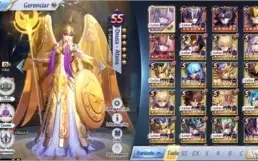 Conta LVL 60 Saint Seiya Awakening Codex completo