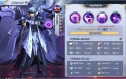Conta LVL 60 Saint Seiya Awakening Codex completo