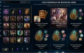 CONTA DIAMANTE 4 - 207 SKINS -2 MÍTICAS E 15 LENDÁRIAS