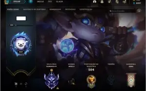 CONTA DIAMANTE 4 - 207 SKINS -2 MÍTICAS E 15 LENDÁRIAS
