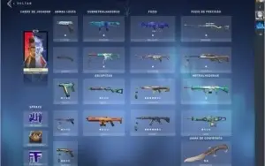 Conta valorant skin Ouro 2