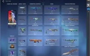 Conta valorant skin Ouro 2
