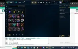 Conta League of Legends com 107 skins