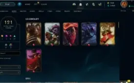CONTA DE LOL PLATINA2, 11829 EA, 1369 RP, 125 CHAMPS