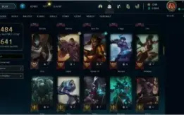 CONTA DE LOL PLATINA2, 11829 EA, 1369 RP, 125 CHAMPS