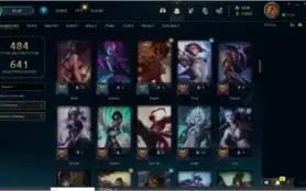 CONTA DE LOL PLATINA2, 11829 EA, 1369 RP, 125 CHAMPS