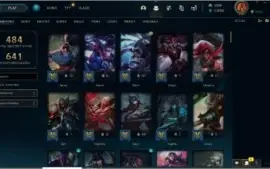 CONTA DE LOL PLATINA2, 11829 EA, 1369 RP, 125 CHAMPS