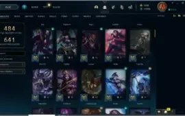 CONTA DE LOL PLATINA2, 11829 EA, 1369 RP, 125 CHAMPS
