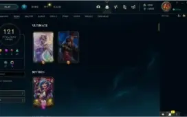 CONTA DE LOL PLATINA2, 11829 EA, 1369 RP, 125 CHAMPS