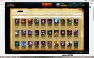 Ouro V - 84 Champs - 37 Skins