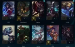 Conta League of Legends nível 35