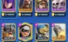 Conta clash royale nível 13 upada