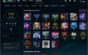 CONTA PLATINA 2, 133 CAMPEÕES, 118 SKINS !!!