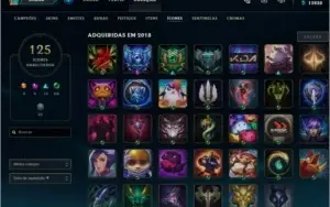 CONTA PLATINA 2, 133 CAMPEÕES, 118 SKINS !!!