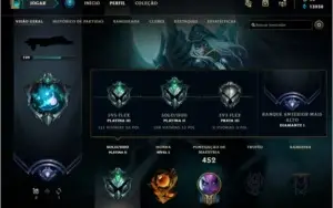 CONTA PLATINA 2, 133 CAMPEÕES, 118 SKINS !!!