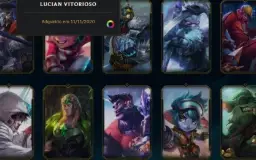 Conta League Of Legends 2017