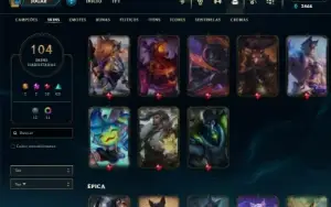 Conta Lol Gold 1 70% Win Rate