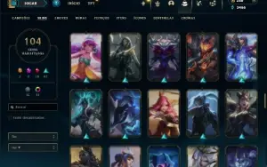 Conta Lol Gold 1 70% Win Rate