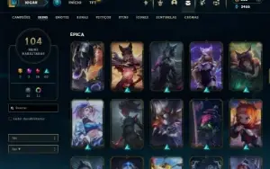 Conta Lol Gold 1 70% Win Rate