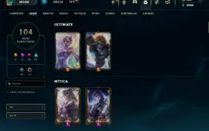 Conta Lol Gold 1 70% Win Rate