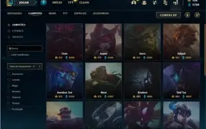 Conta platina 3 com 145 Champs e 132 Skins + 1 Prestigio