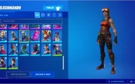 Conta de Fortnite com Cavalheiro Negro,Ikonik,Minty