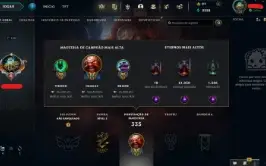 Conta League of Legends Full Acesso - 125 Champs e 80 Skins