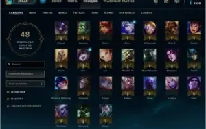 Conta 24 champs / 11skins League of legends