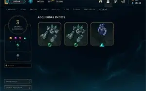 Conta platina 4 todos campeões