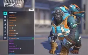 CONTA OVERWATCH 2 QUASE TODAS SKINS (OLHAR IMAGENS)